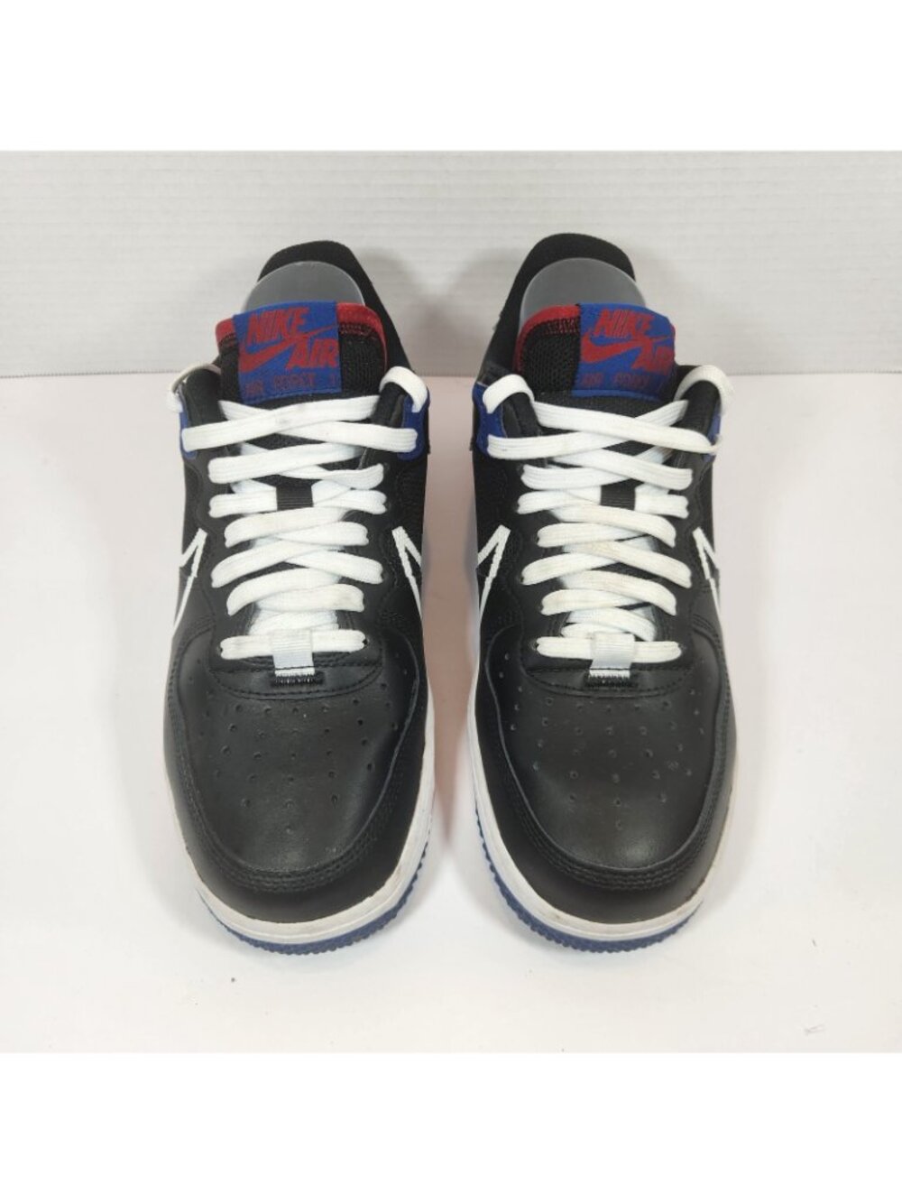 Nike Air Force 1 Low React D/MS/X USA Black Shoes Sneakers Mens US 8 UK 7 EURO41 - Picture 5 of 11